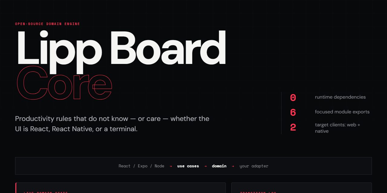 Lipp Board Core